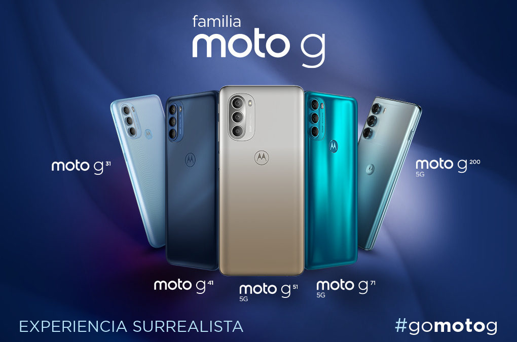 Motorola lanzó la nueva generación de la familia moto g | BUENOS BARES